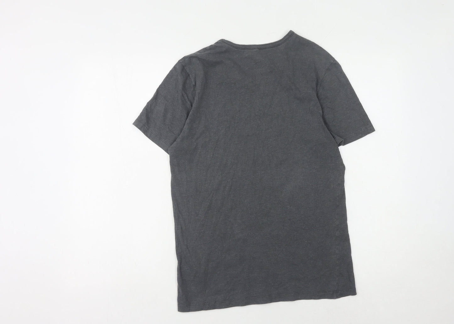 Hugo Boss Grey Men's Short Sleeve T-Shirt, Size S