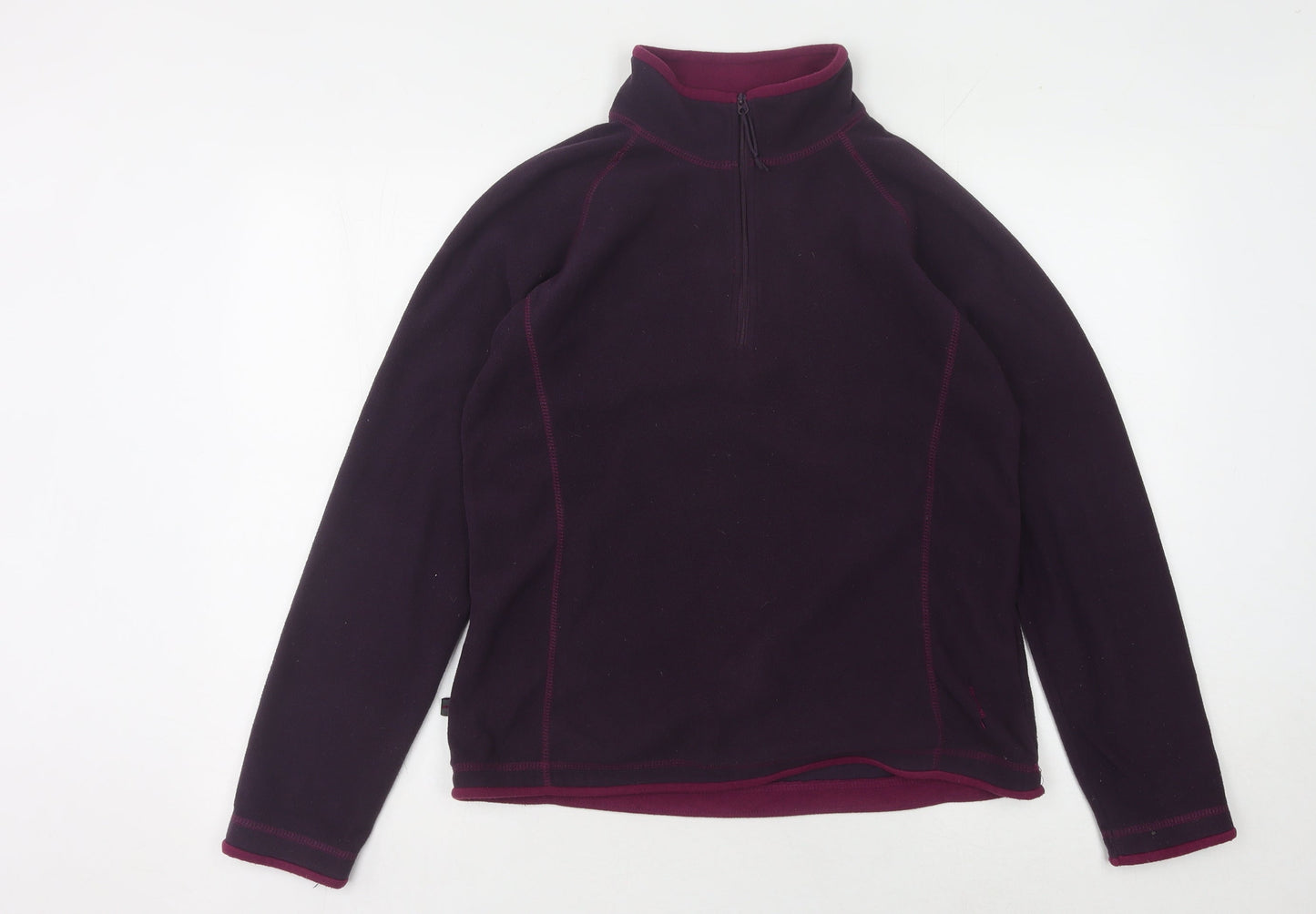 Mountain Life Women’s Purple Fleece Pullover Sweatshirt Size 12