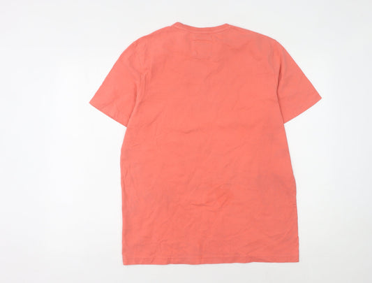 Crew Clothing Company Men’s Orange L T-Shirt