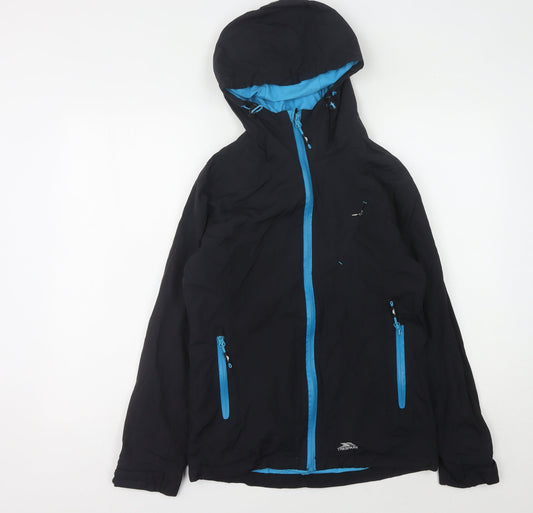 Trespass Men's Black XS Rain Coat Jacket