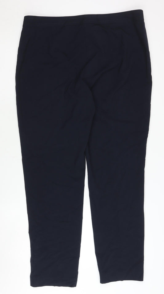 Marks and Spencer Women's Black Trousers Size 16
