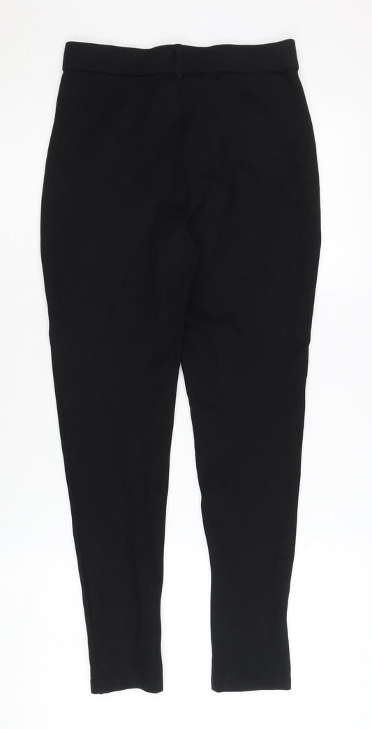 Zara Women's Black Skinny Trousers in Size M