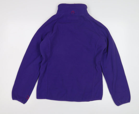 Peter Storm Women's Purple Fleece Jacket Size 12 Outdoor