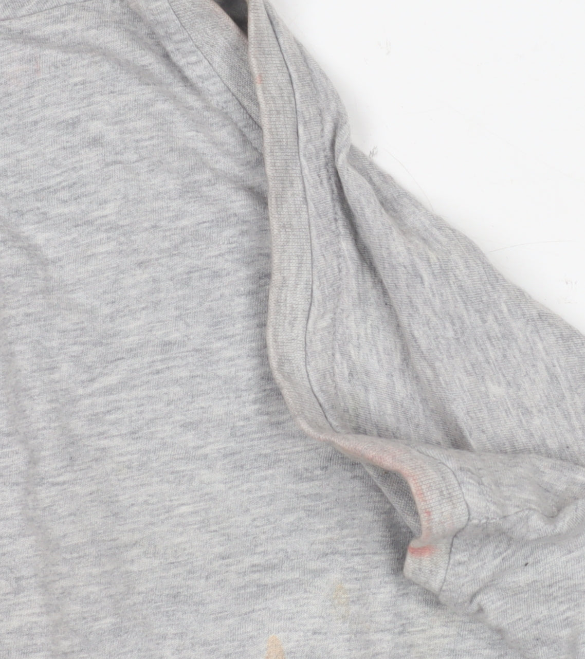 Nike Unisex Grey Cropped T-Shirt, S, Casual Athletic Style