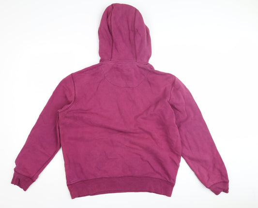 Crew Clothing Men's Red Medium Pullover Hoodie