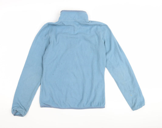 The North Face Women's Blue Fleece Pullover Sweatshirt - S