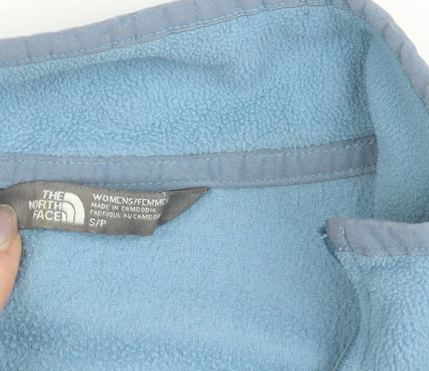 The North Face Women's Blue Fleece Pullover Sweatshirt - S