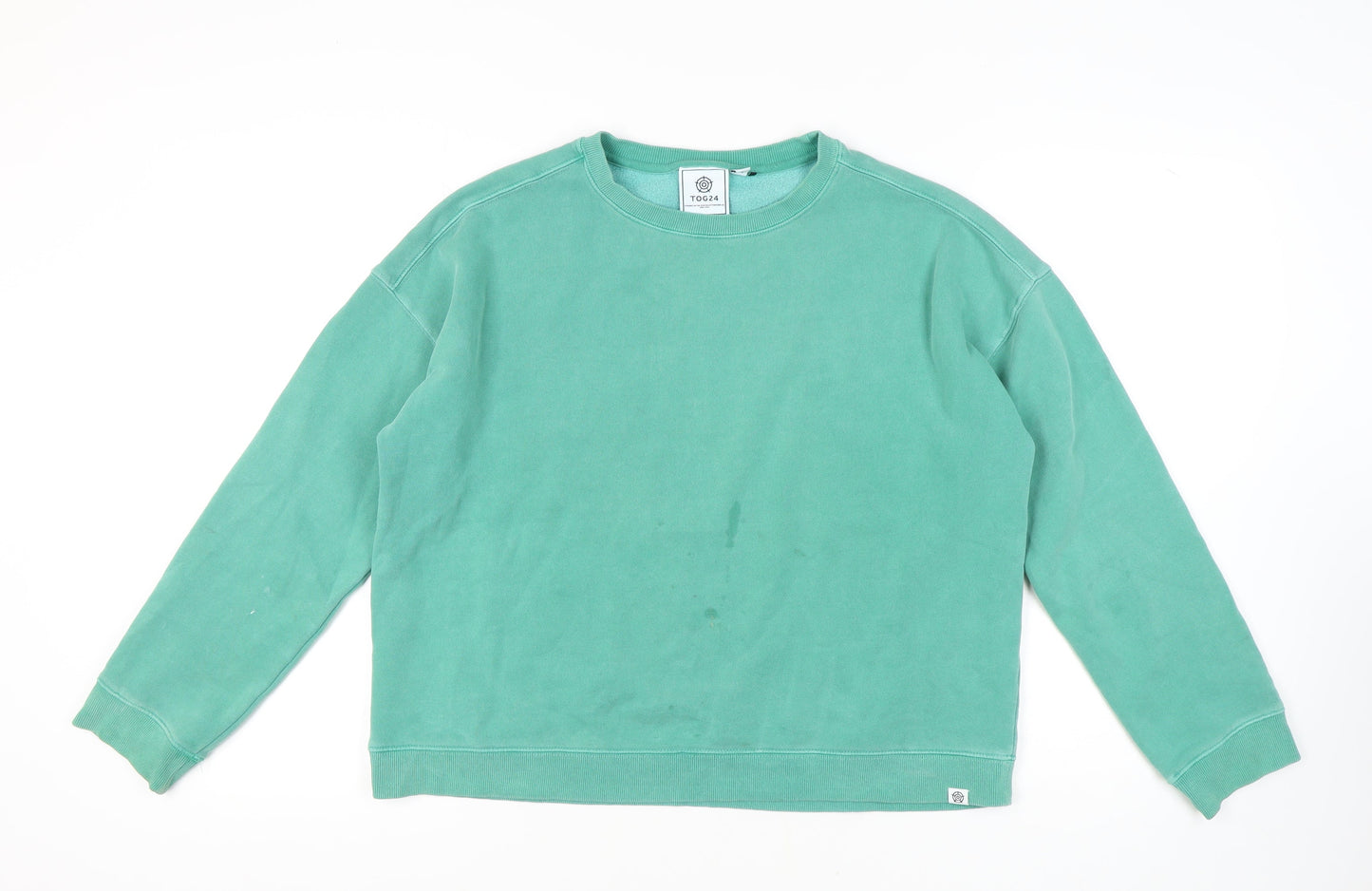 TOG24 Women's Green Pullover Sweatshirt Size 14