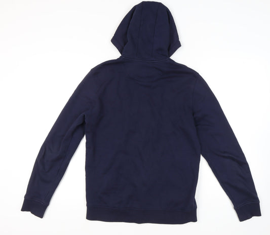 Lyle & Scott Men's Blue Full Zip Hoodie Size L