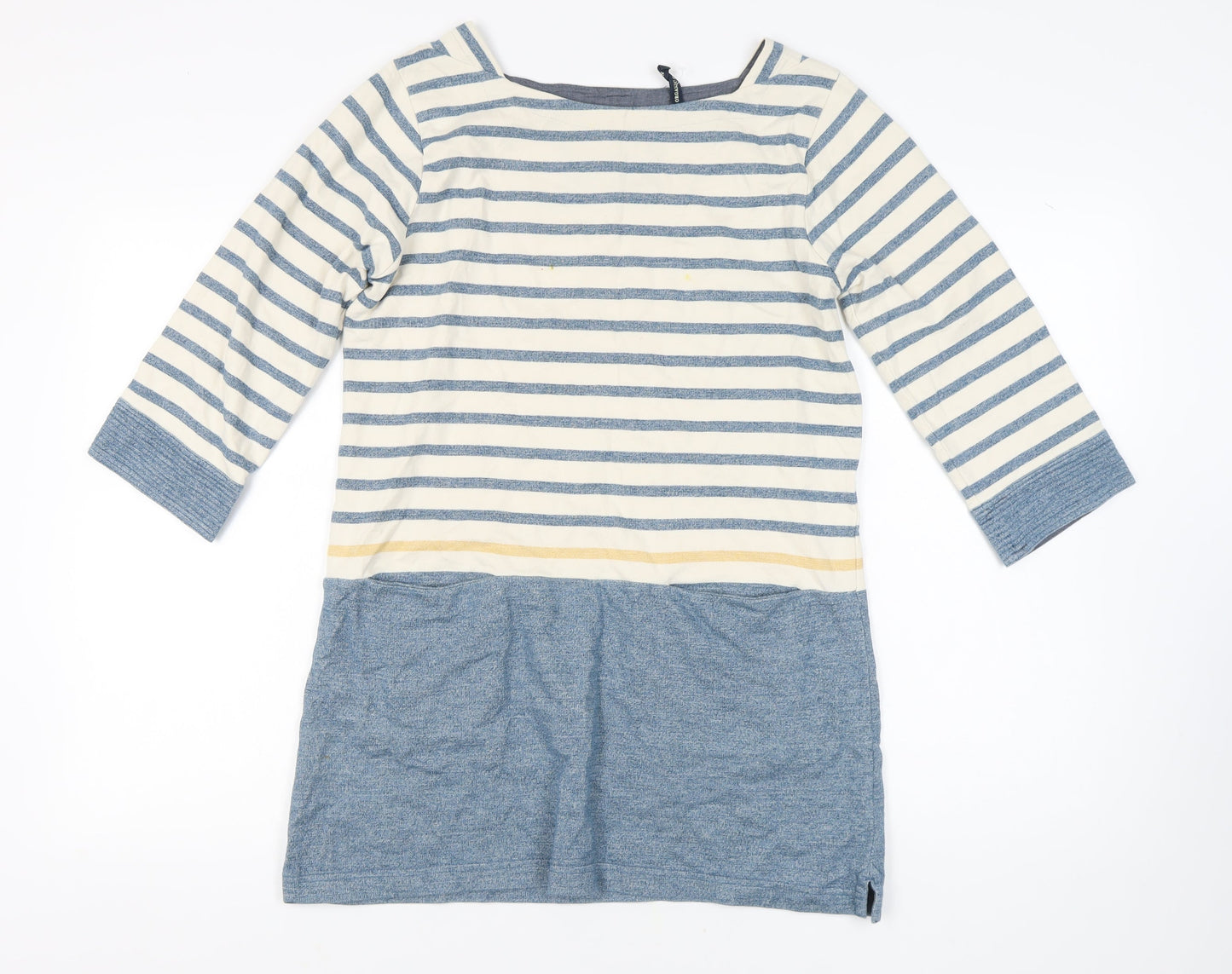 Seasalt Women's Multicoloured Size 10 Striped Shift Dress