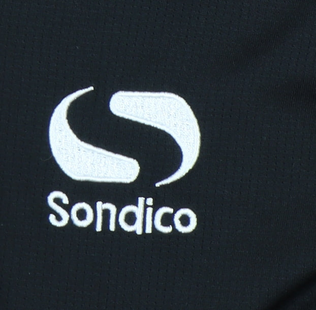 Sondico Men's Black Medium Gym Training T-Shirt
