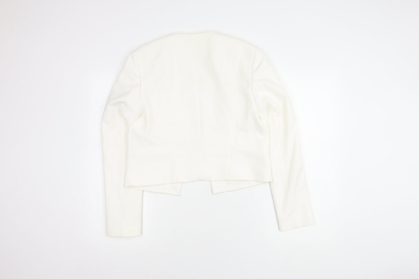 Hugo Boss Women's White Suit Jacket, UK 10, Lined