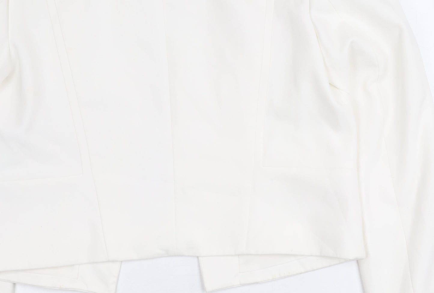 Hugo Boss Women's White Suit Jacket, UK 10, Lined