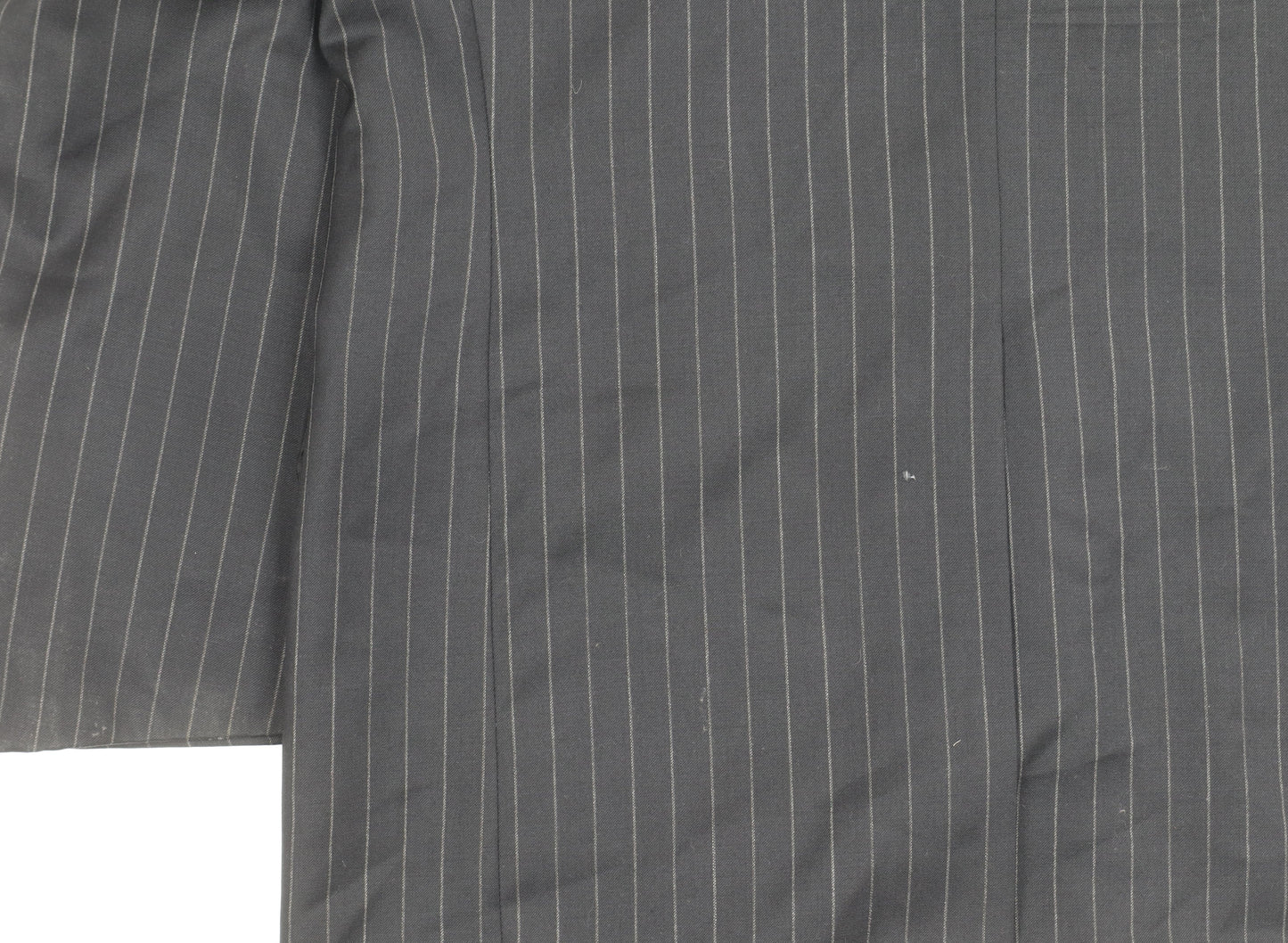 Pierre Cardin Men's Black Striped Wool Blazer 42R