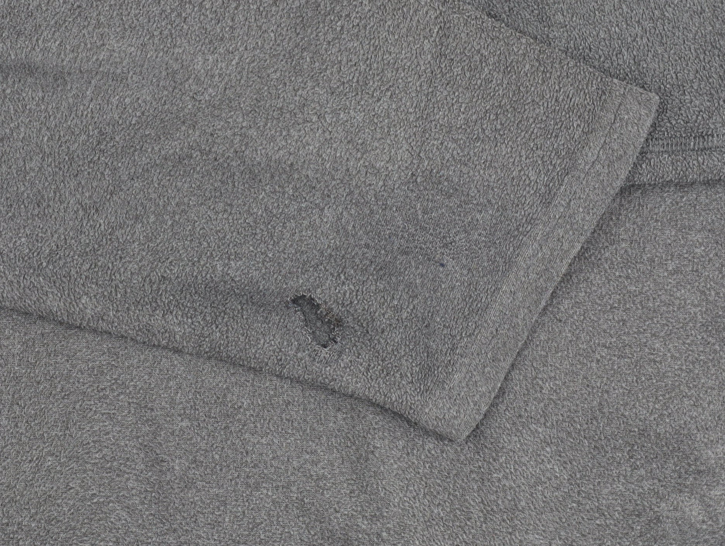 The North Face Men's Grey Pullover Hoodie Size L