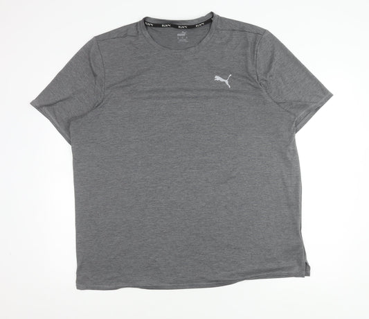 Puma Men's Grey XL Running T-Shirt