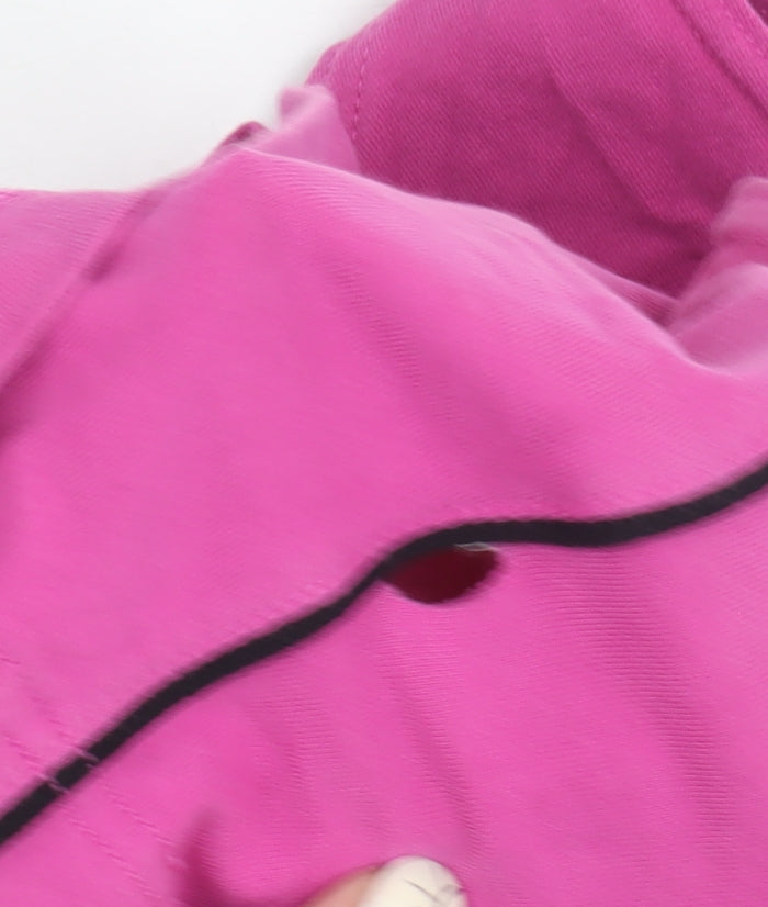 Nike Women's Pink Cropped Tank Top Sleeveless Medium