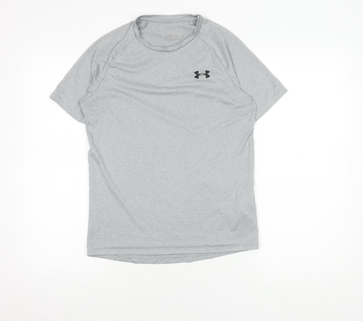 Under Armour Grey XS Men's T-Shirt, Moisture Wicking Gym Wear