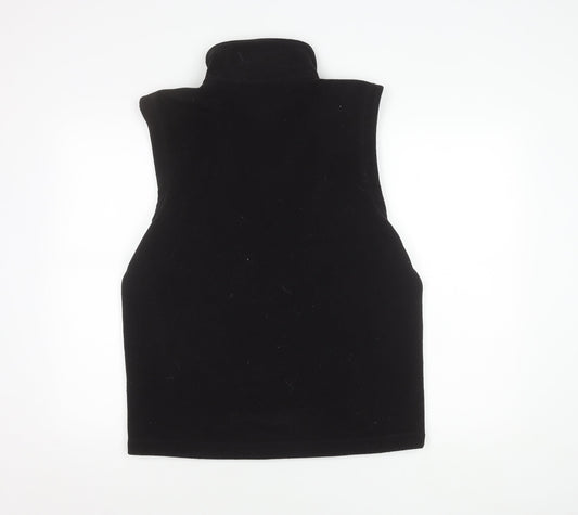 Kariban Men's Black Fleece Waistcoat - Size M