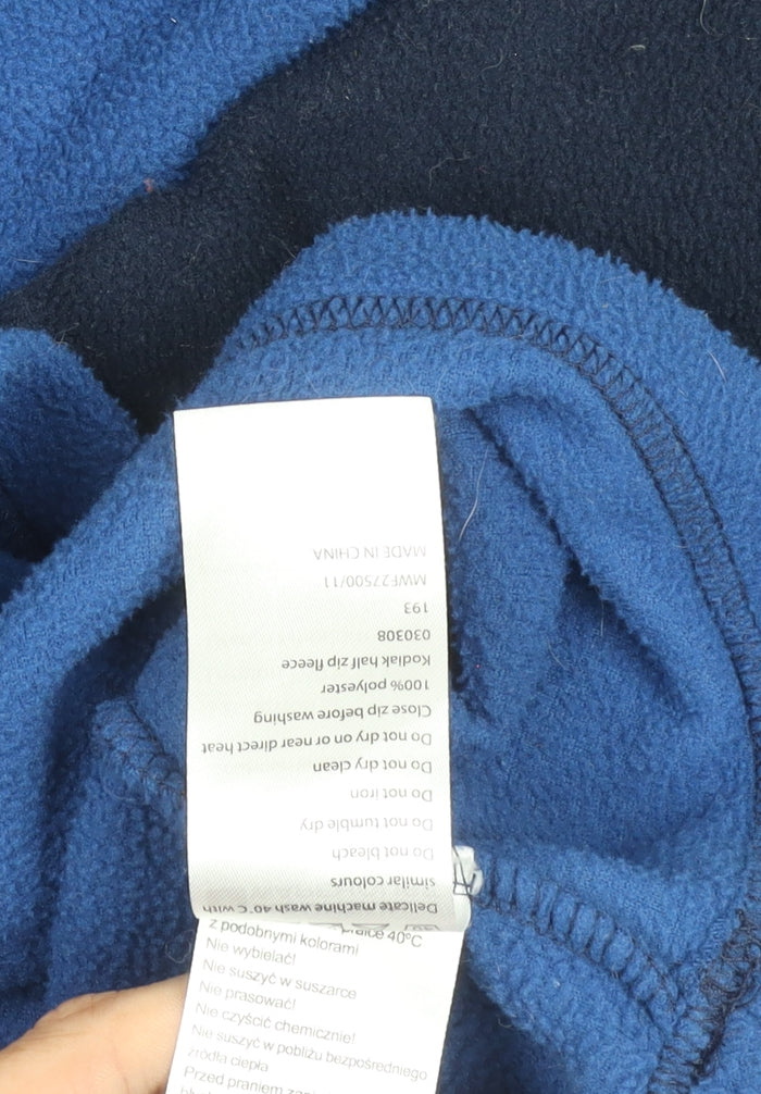 Mountain Warehouse Men's Blue Fleece Pullover XL
