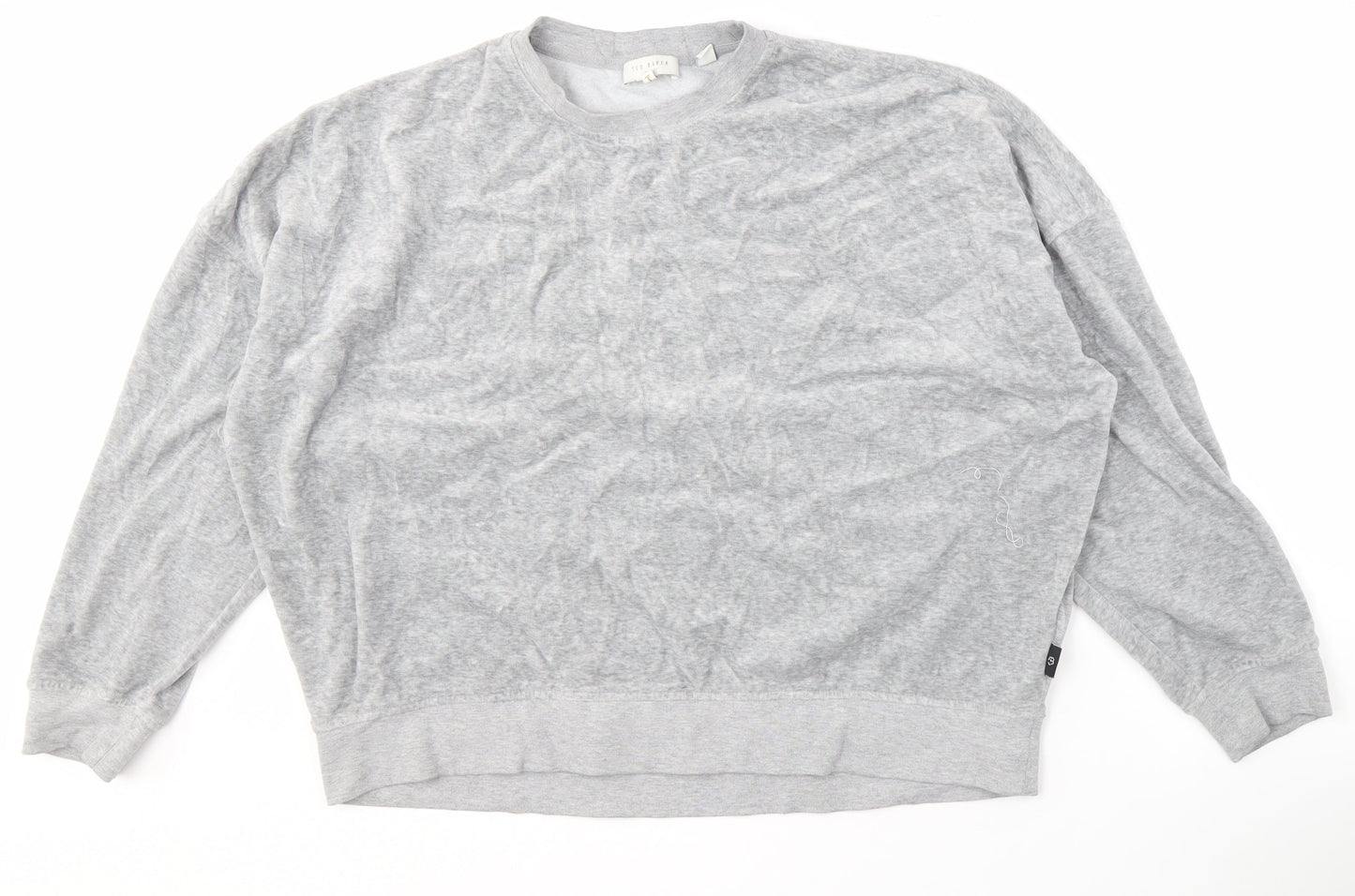 Ted Baker Women's Grey Pullover Sweatshirt Size 4