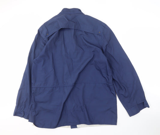 Ryan Outdoors Men's Blue Windbreaker Jacket L
