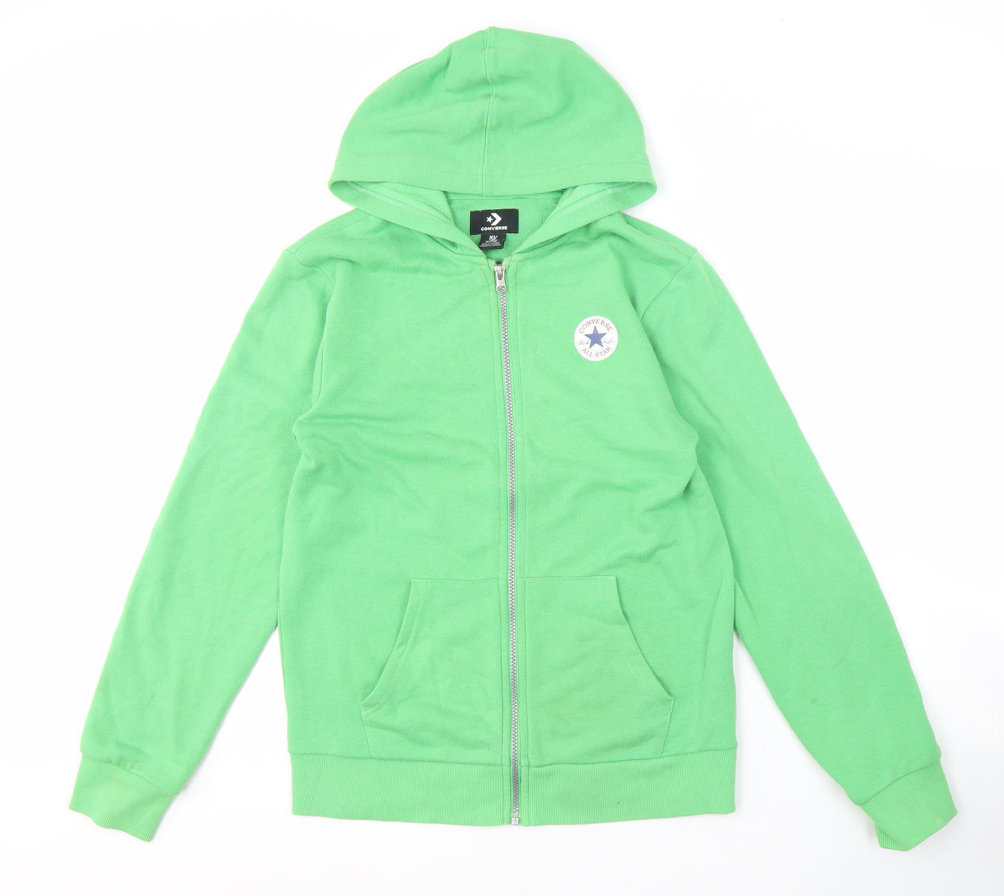 Converse Teens Green Full Zip Hoodie XL