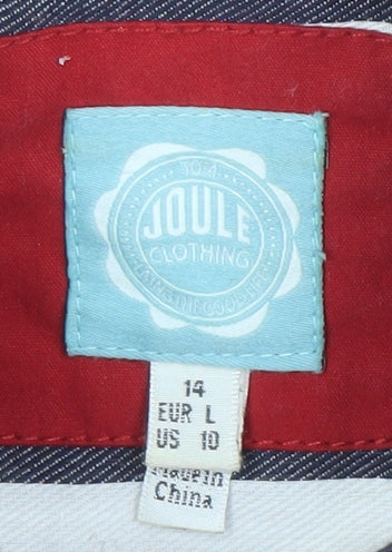 Joules Women's Red Waistcoat Size 14 Casual Lined