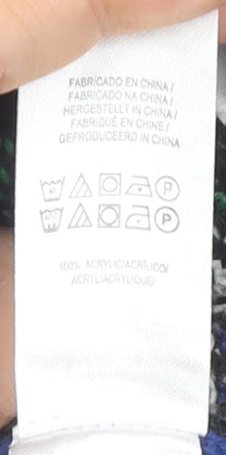 Disney Men's Blue Olaf Christmas Jumper Pullover Size L