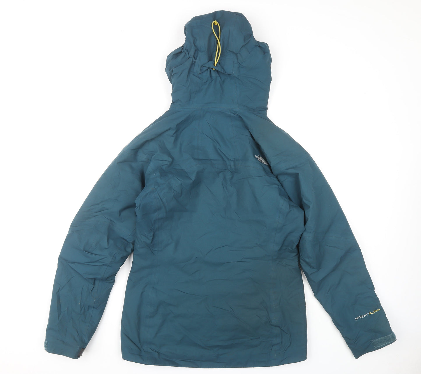 The North Face Women's Blue Puffer Jacket S Hooded