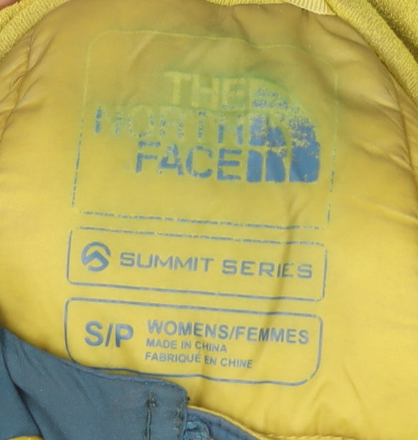 The North Face Women's Blue Puffer Jacket S Hooded