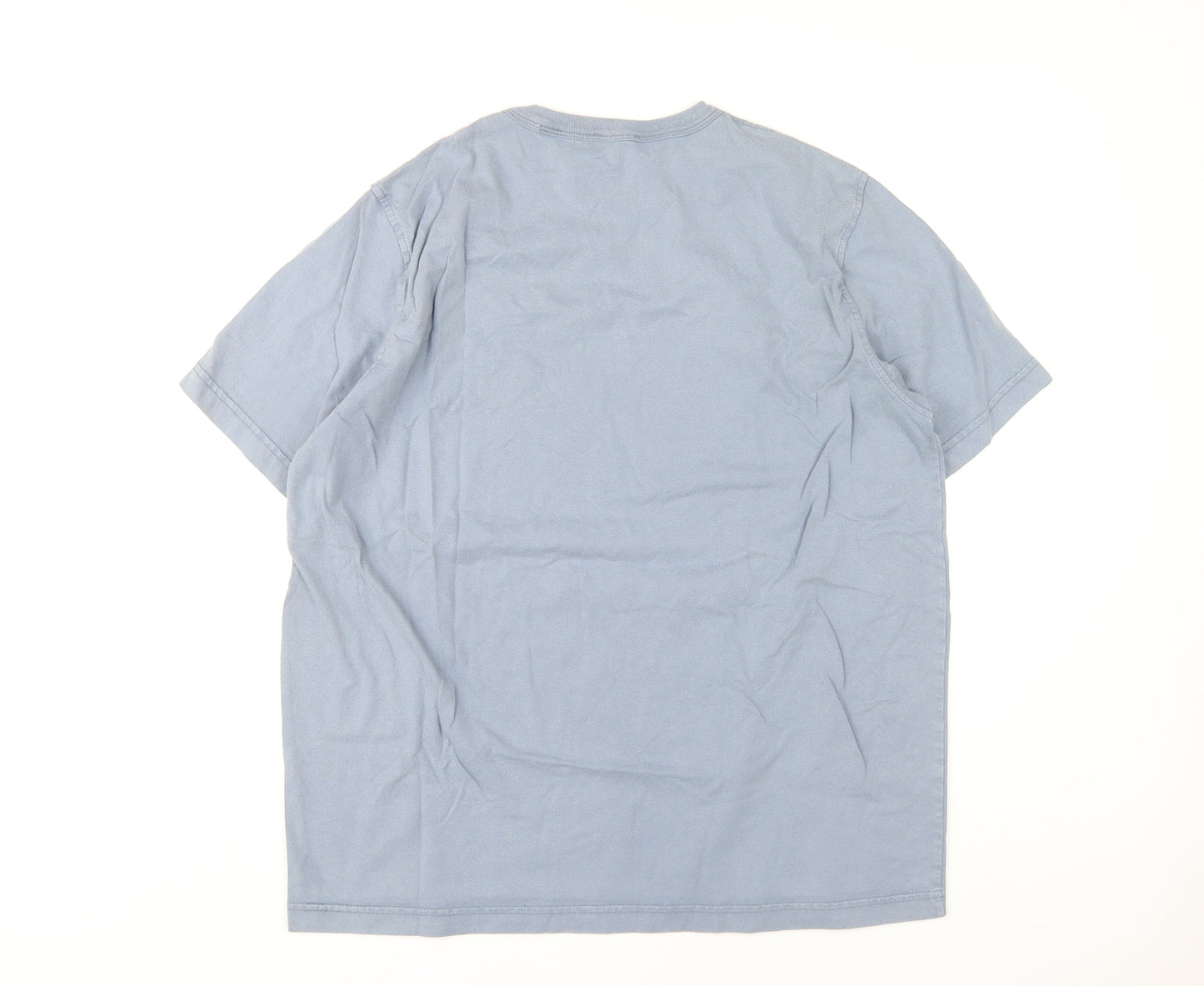 Diesel Men’s Blue Medium Cotton T-Shirt