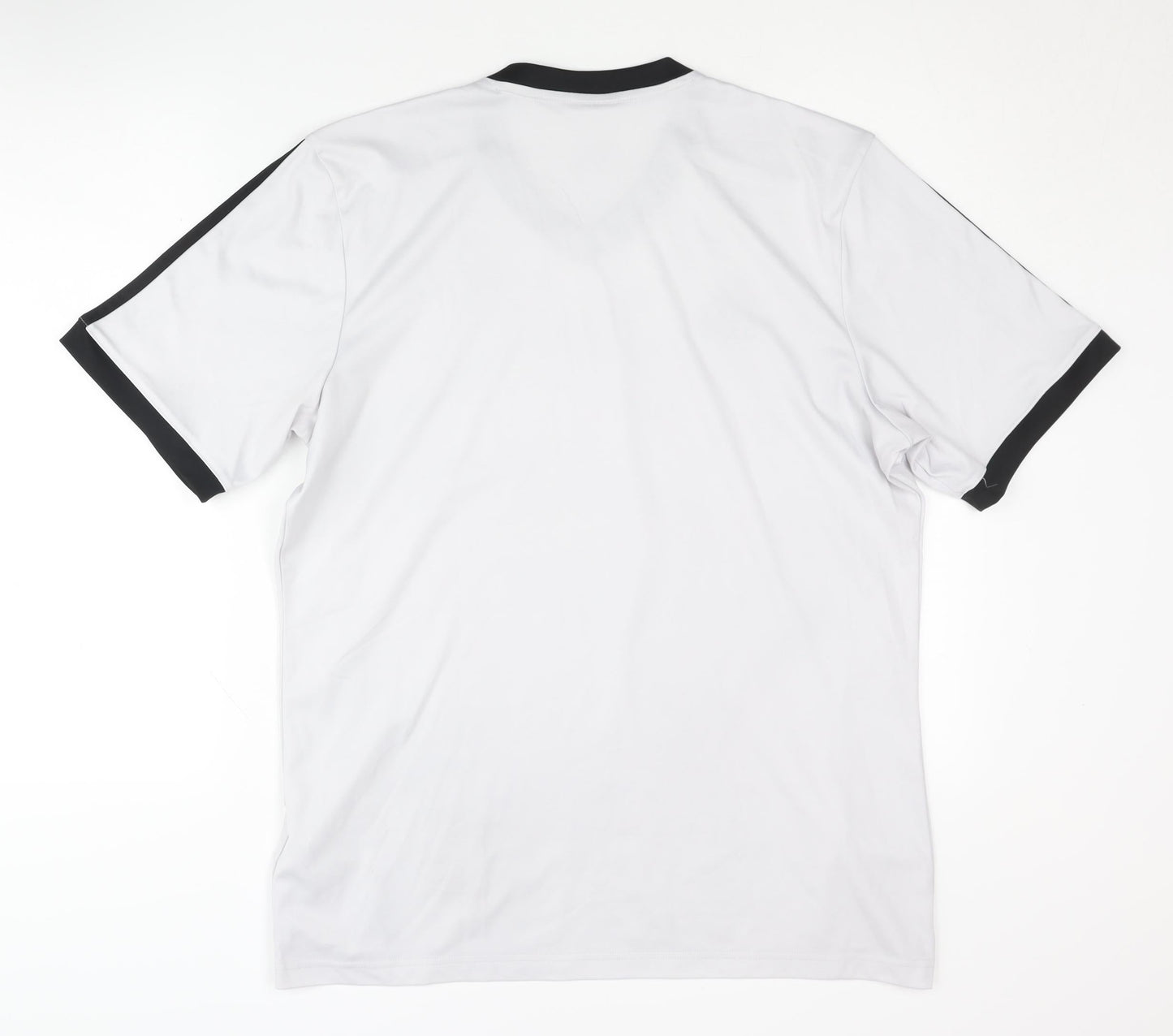 Adidas Men's White L Activewear Jersey T-Shirt