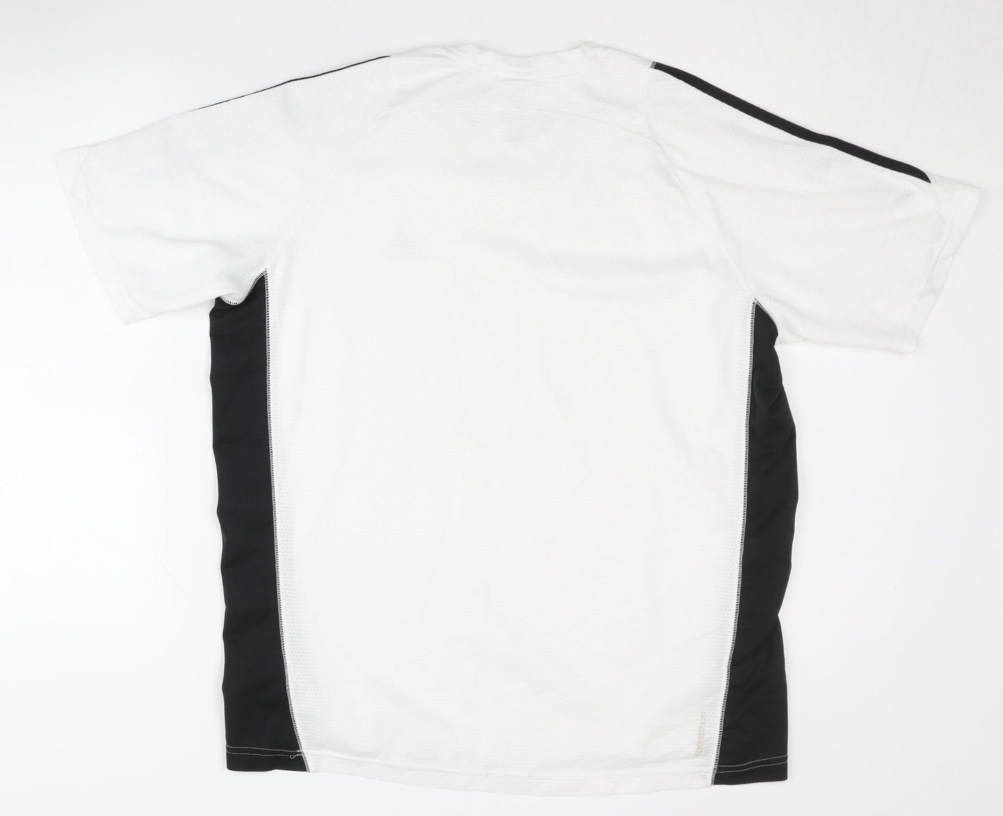 adidas Men's White Black Jersey T-Shirt Size L