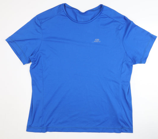 Decathlon Men's Blue 2XL Running T-Shirt
