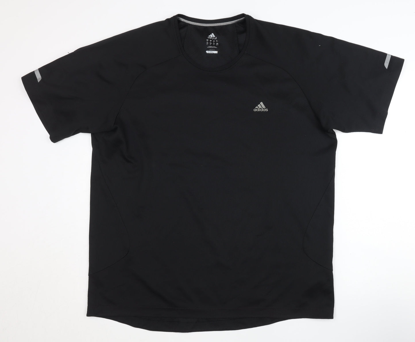 Adidas Men's Black T-Shirt L Gym Running