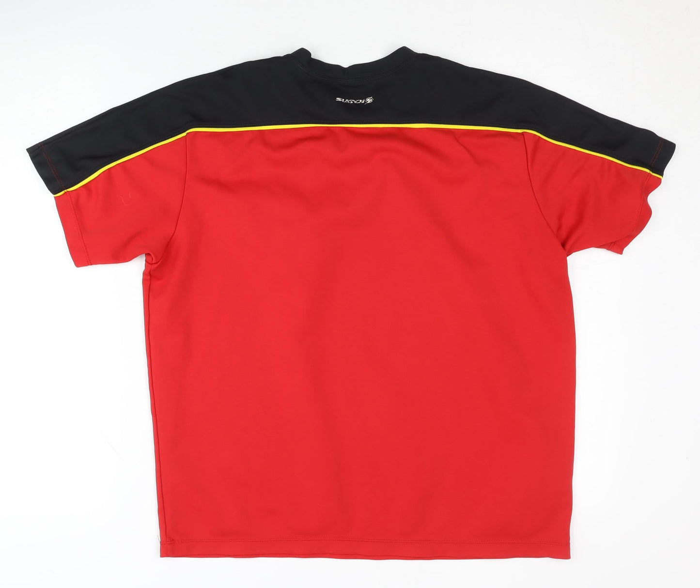 Sugoi Men's Red Colourblock Jersey T-Shirt Size M