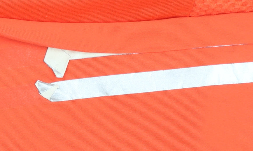 adidas Men's Orange T-Shirt, S, Gym & Training Wear