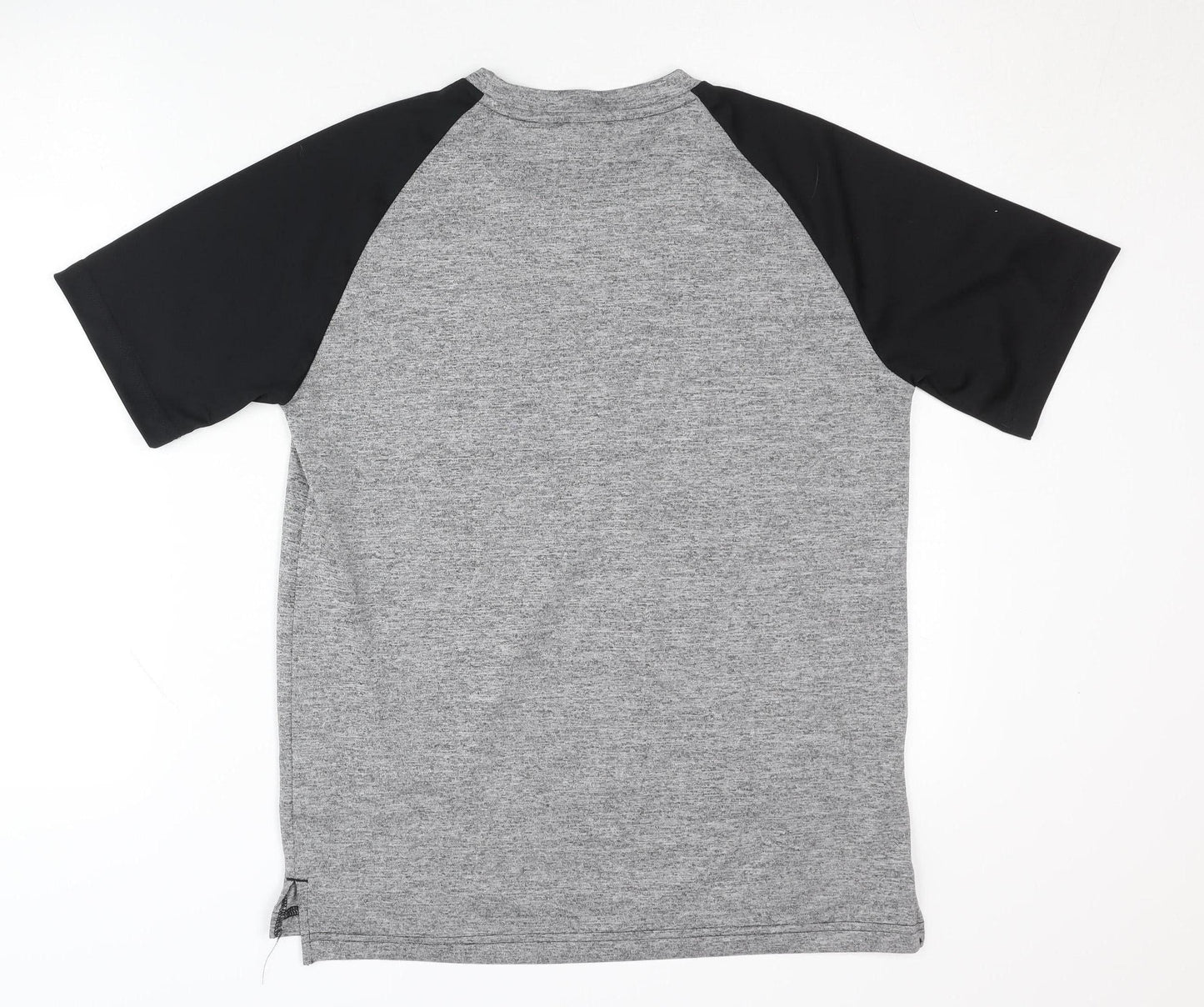 Adidas Men's Grey Sports T-Shirt S Moisture Wicking