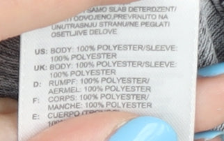 Adidas Men's Grey Sports T-Shirt S Moisture Wicking