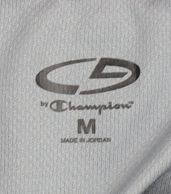 Champion Men's Grey T-Shirt M Raglan Quick Dry