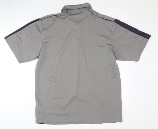 Nike Grey Polo Men's 2XL Activewear Sports Top