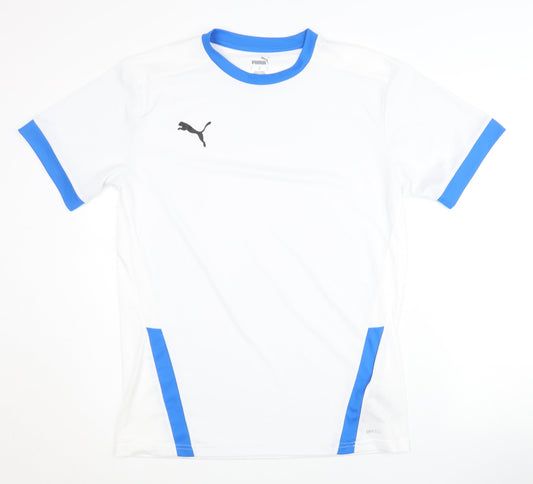 Puma Men's White Gym Jersey T-Shirt Athletic L