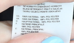 Adidas Men's Black T-Shirt, Size L - Gym & Training