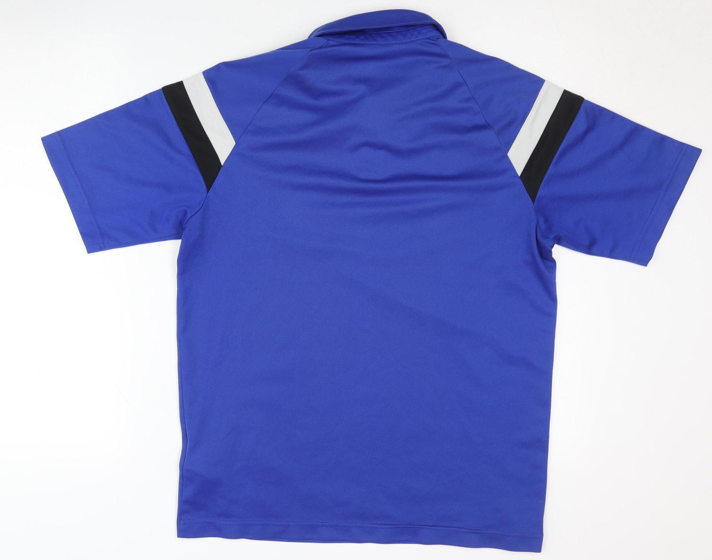 Adidas Men's Blue Polo Shirt L - Moisture Wicking