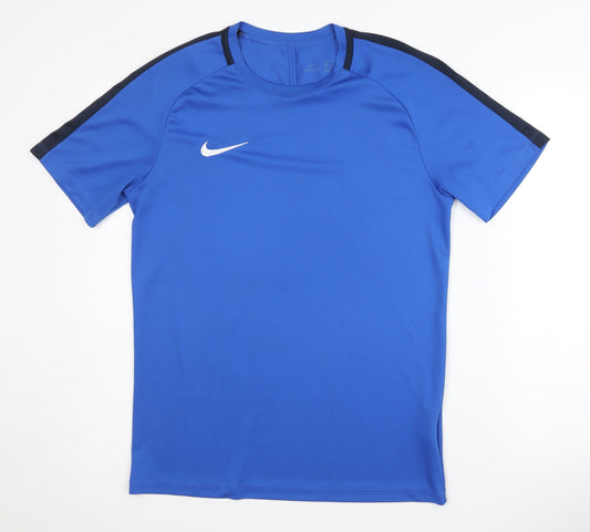 Nike Men's Blue Athletic T-Shirt, Size M