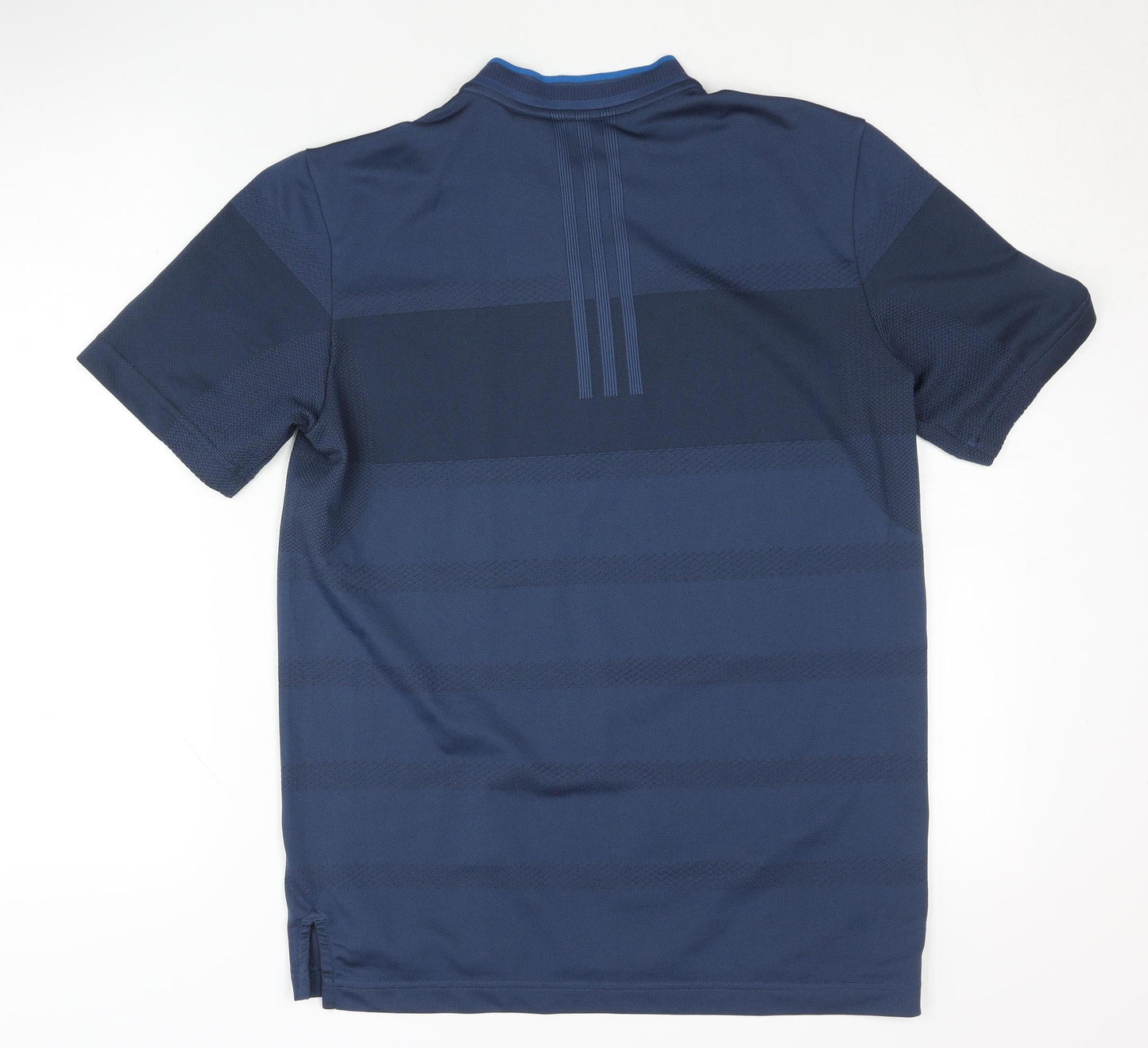 Adidas Men's Blue Polo Shirt S Lightweight Recycled