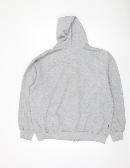 Slazenger Men's Grey Full Zip Hoodie L