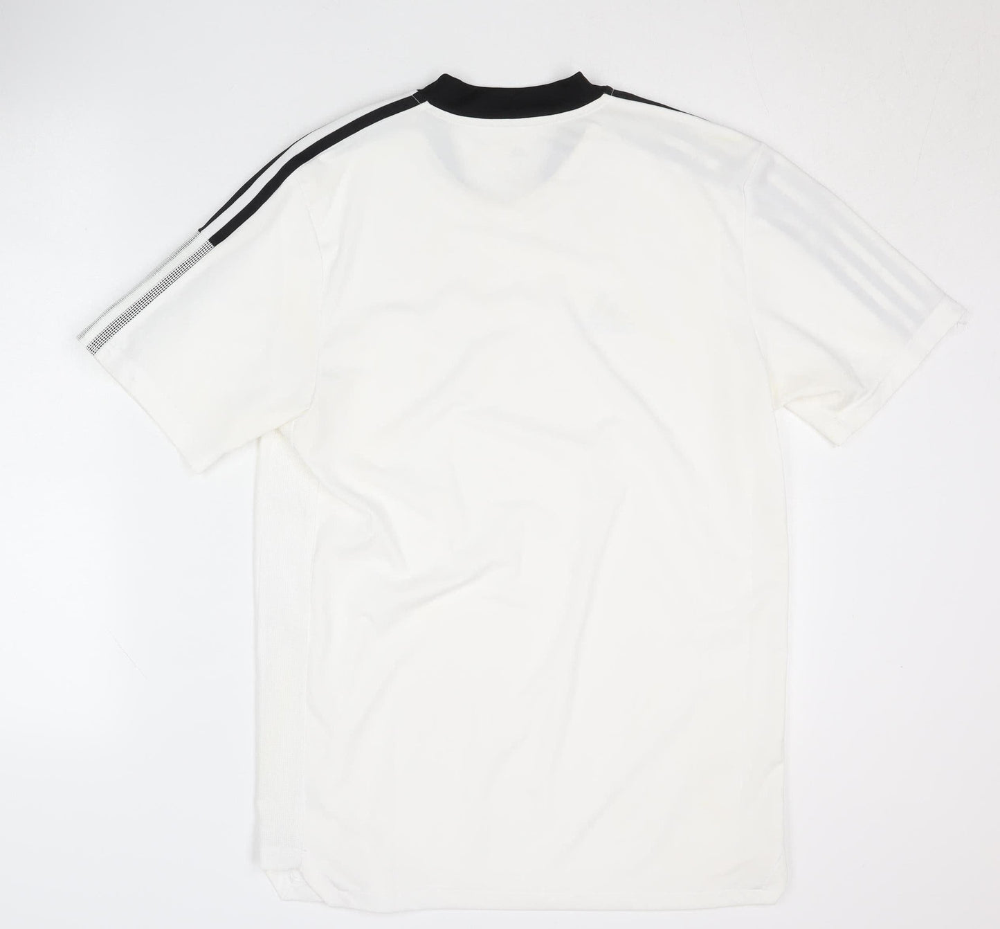 Adidas Men's White Regular Fit Jersey T-Shirt