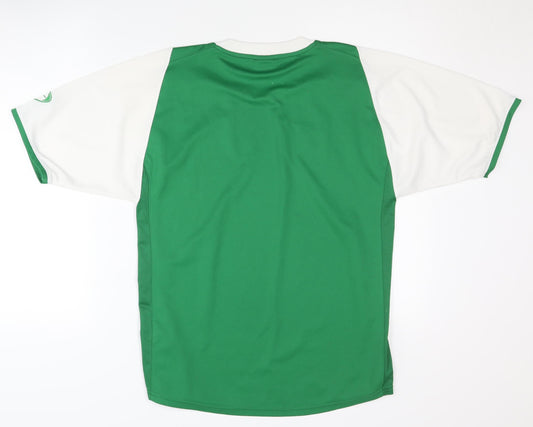 Nike Green Men's Jersey S - Short Sleeve Activewear